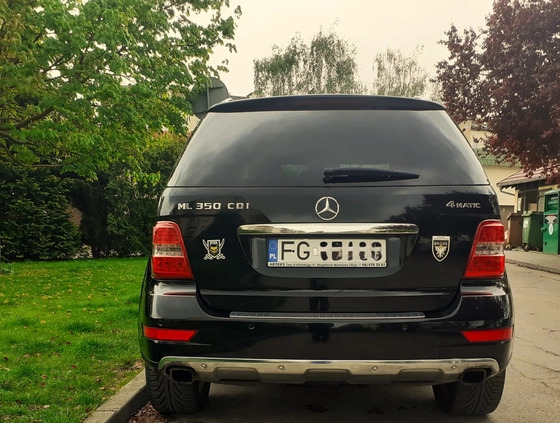 Mercedes-Benz ML cena 60500 przebieg: 199000, rok produkcji 2010 z Żychlin małe 352